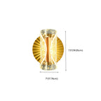 Dimmable Crystal Butterfly Wall Sconce for Bedroom Decor