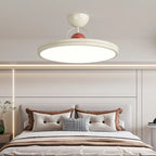 Dimmable Circle Semi-Flush LED Ceiling Light for Bedroom