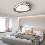 Stylish Chrome Irregular Dimmable LED Flush Mount Ceiling Light