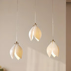 Modish Ceramic Flower Island Pendant Light for Kitchen