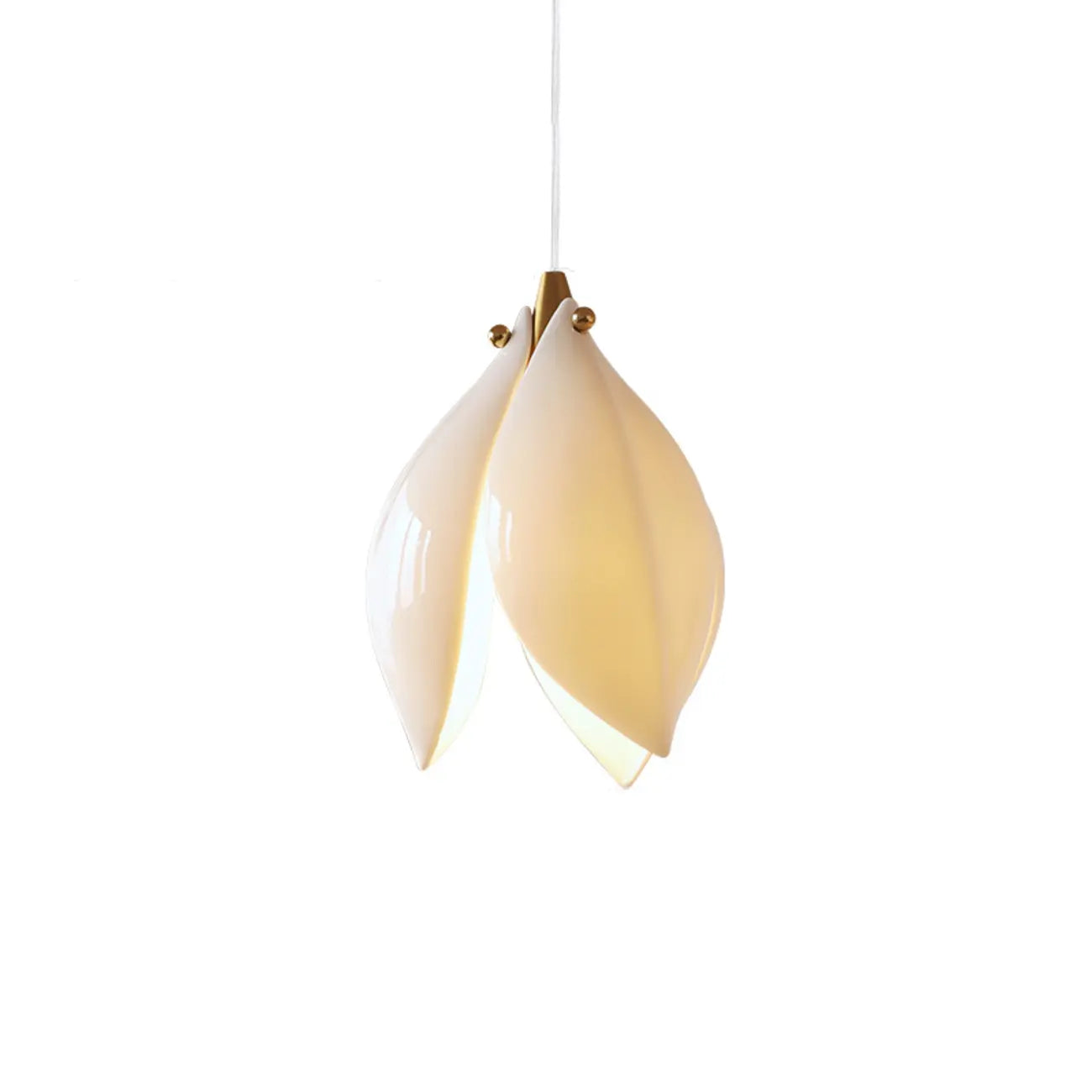 Modish Ceramic Flower Island Pendant Light for Kitchen