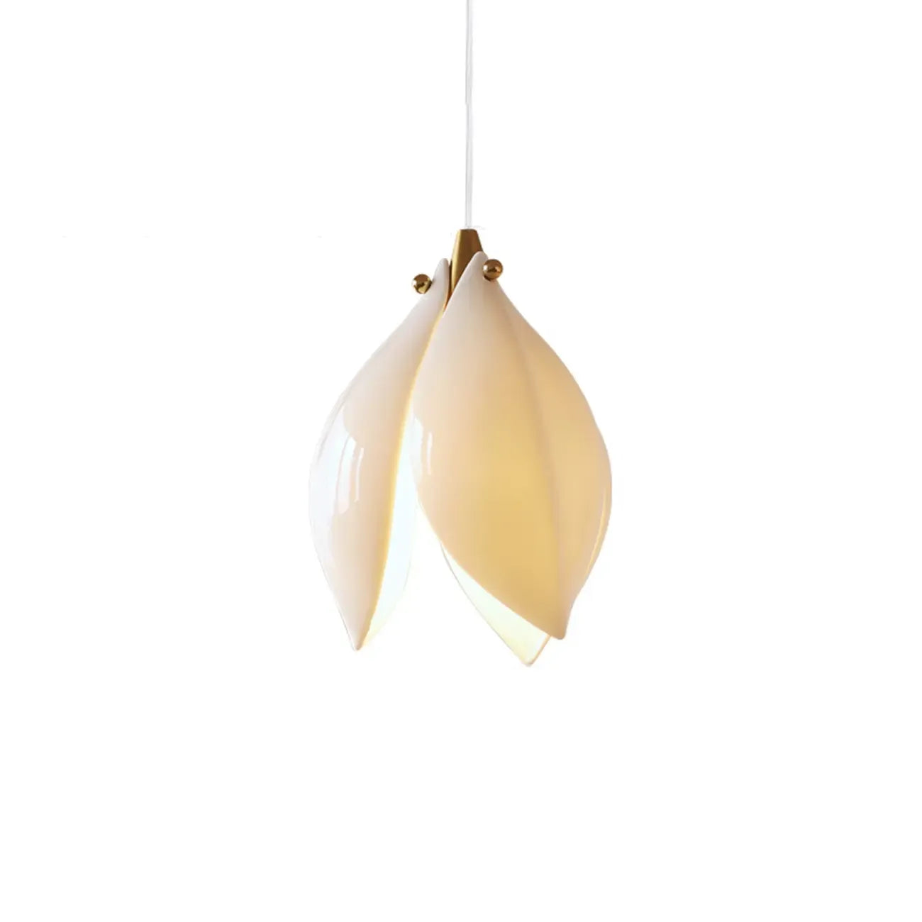Modish Ceramic Flower Island Pendant Light for Kitchen