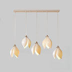 Modish Ceramic Flower Island Pendant Light for Kitchen