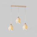 Modish Ceramic Flower Island Pendant Light for Kitchen