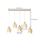 Modish Ceramic Flower Island Pendant Light for Kitchen