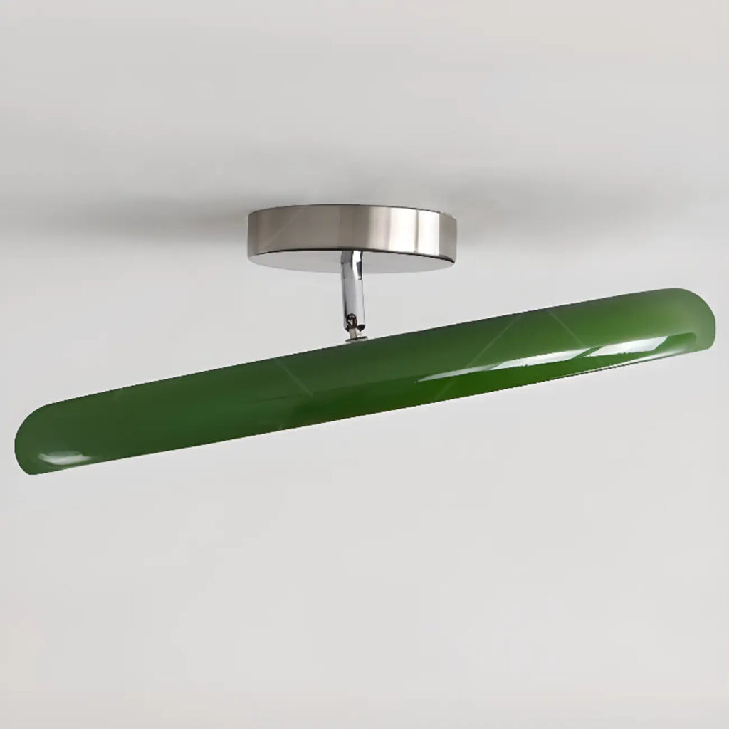 Modern Dimmable Circular LED Semi-Flush Ceiling Light