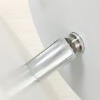 Green Cylinder Iron Modern Semi Flush Mount Ceiling Light