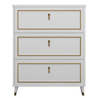 Grey Wooden Drop Front Shoe Cabinet with Adjustable Shelves