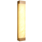 Contemporary Outdoor Plastic Beige LED Wall Sconce