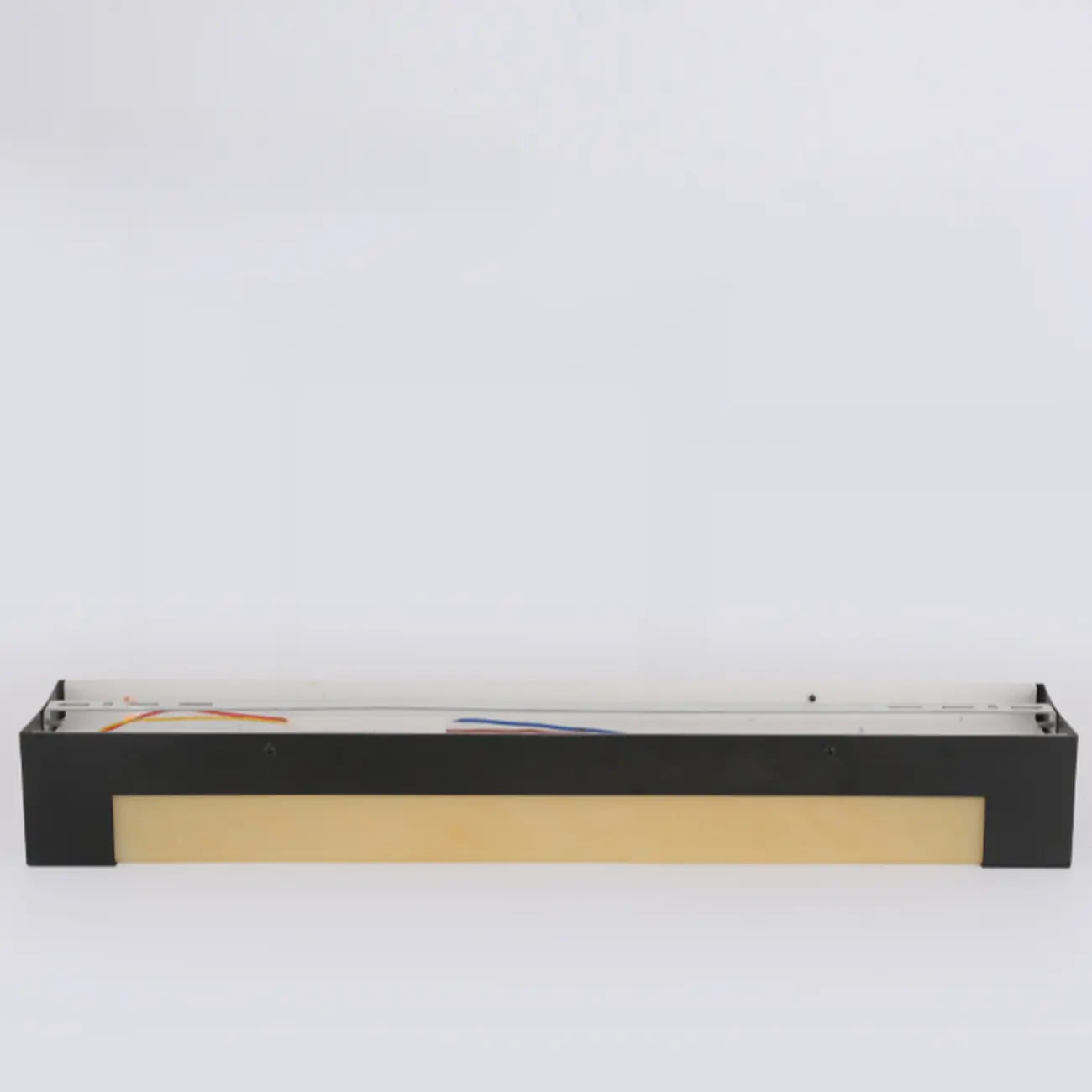 Contemporary Outdoor Plastic Beige LED Wall Sconce