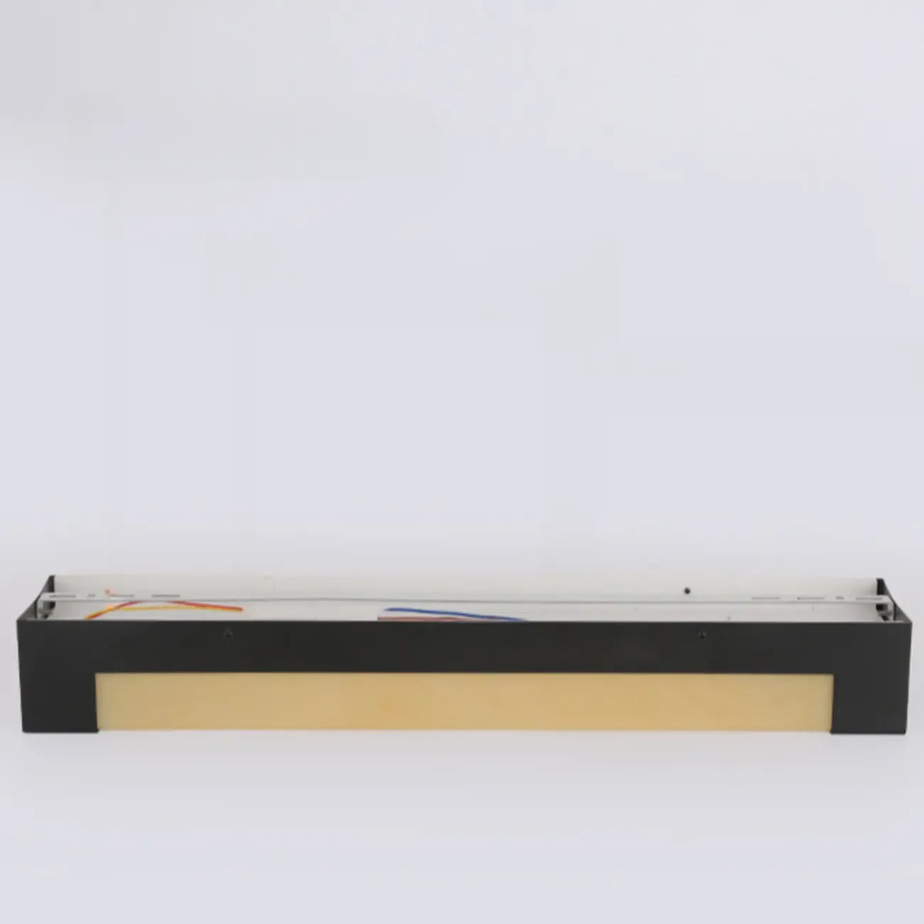 Contemporary Outdoor Plastic Beige LED Wall Sconce
