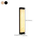 Contemporary Outdoor Plastic Beige LED Wall Sconce