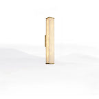Modern Metallic Rectangular Tri Color Light Metal Wall Lght