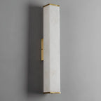 Modern Metallic Rectangular Tri Color Light Metal Wall Lght