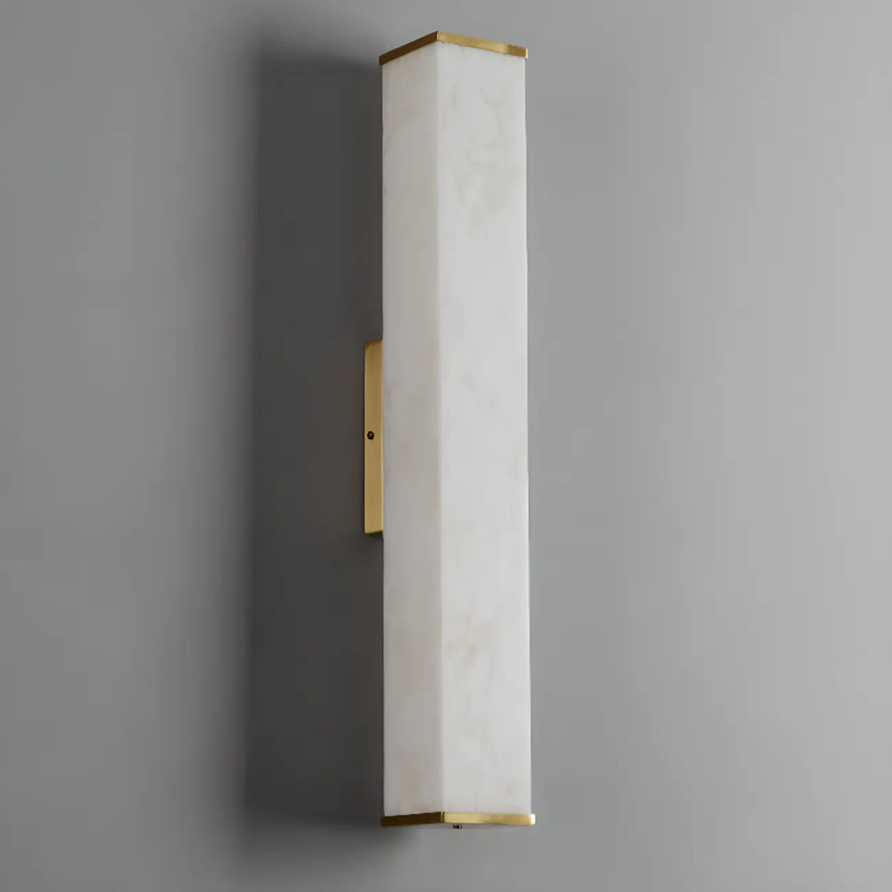 Modern Metallic Rectangular Tri Color Light Metal Wall Lght
