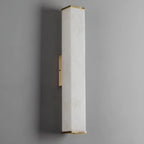 Modern Metallic Rectangular Tri Color Light Metal Wall Lght