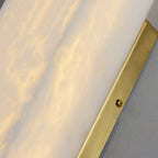 Modern Metallic Rectangular Tri Color Light Metal Wall Lght