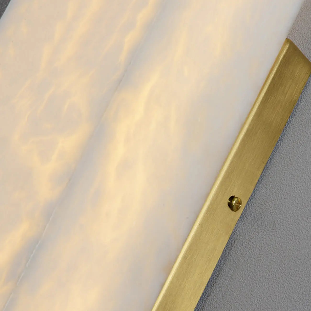 Modern Metallic Rectangular Tri Color Light Metal Wall Lght
