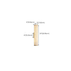 Modern Metallic Rectangular Tri Color Light Metal Wall Lght
