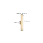 Modern Metallic Rectangular Tri Color Light Metal Wall Lght