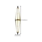 Modern Geometric White Acrylic LED Outdoor Wall Sconce