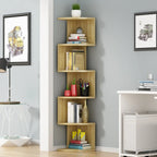 Modern Black White Wooden Living Room Corner Cabinet