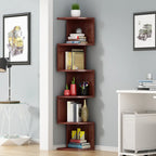 Modern Black White Wooden Living Room Corner Cabinet