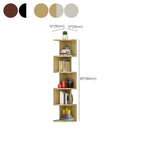 Modern Black White Wooden Living Room Corner Cabinet