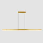 Modern Metal Geometric Island Light for Kitchen Area