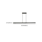 Modern Metal Geometric Island Light for Kitchen Area