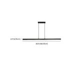 Modern Metal Geometric Island Light for Kitchen Area