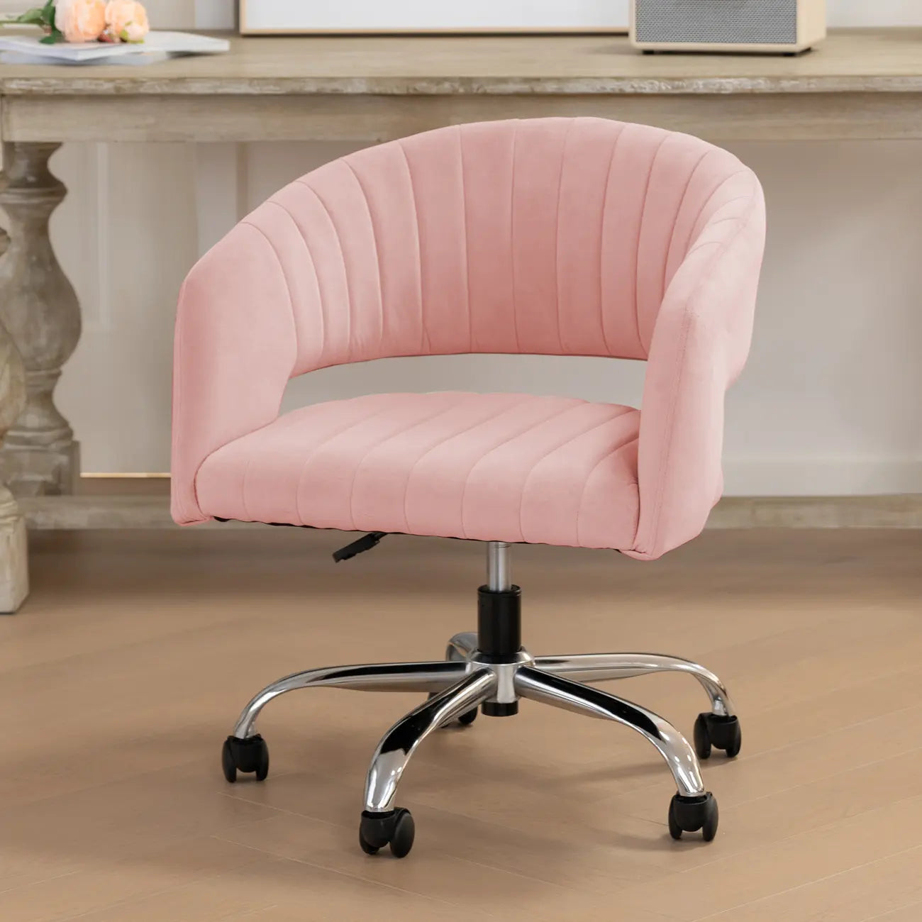 Modern Minimalist Fabric Ergonomic Swivel Office Chair