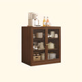 Modern Art Deco Wood Buffet Sideboard with Storage