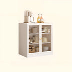 Modern Art Deco Wood Buffet Sideboard with Storage