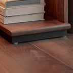 Modern Sepia Wooden Nook Cabinet for Living Room Décor