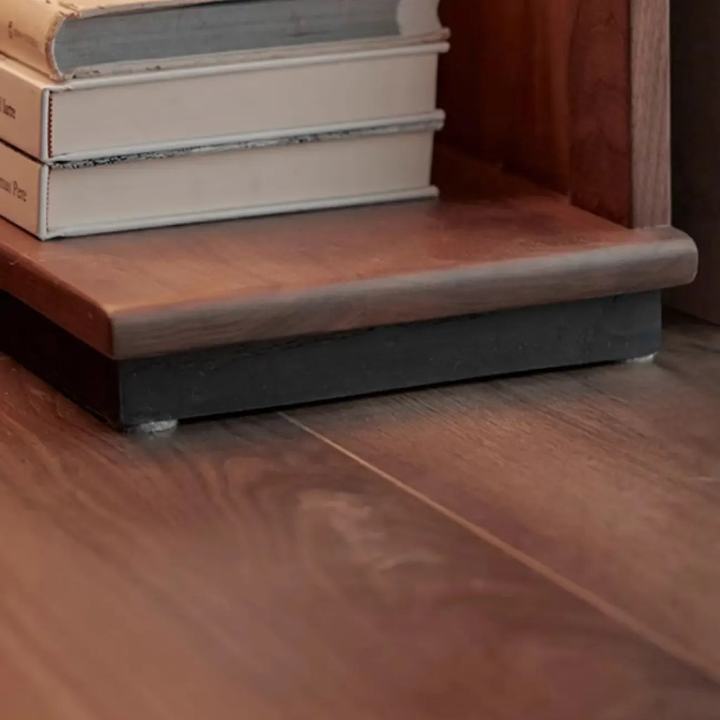 Modern Sepia Wooden Nook Cabinet for Living Room Décor