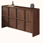 Mid-Century Modern Solid Wood Shoe Storage with 4 Tiers