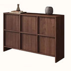 Mid-Century Modern Solid Wood Shoe Storage with 4 Tiers