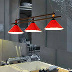 Rustic Metal 3-Light Pendant Light for Game Room