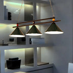 Rustic Metal 3-Light Pendant Light for Game Room