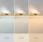 Elegant Linear LED Vanity Light with Gold Accent for Bathroom