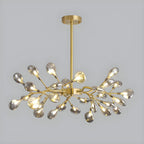 Modern Gold Metal Fireflies Island Pendant Light