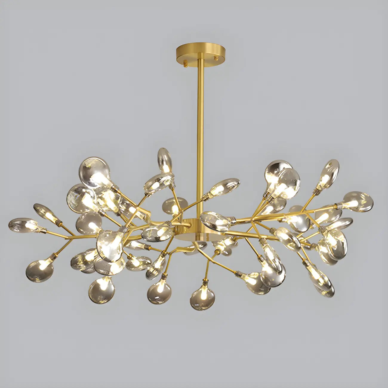 Modern Gold Metal Fireflies Island Pendant Light