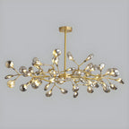 Modern Gold Metal Fireflies Island Pendant Light