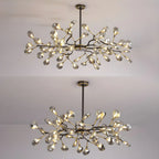 Modern Gold Metal Fireflies Island Pendant Light
