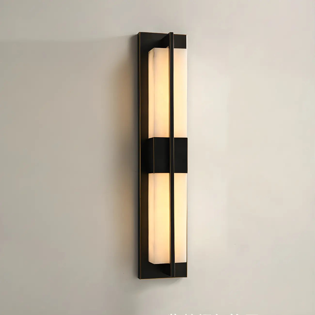 Modern Stone Up Down LED Wall Sconce for Bedroom
