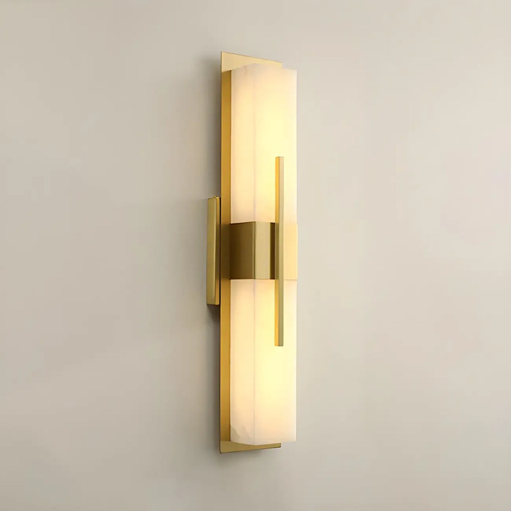 Modern Stone Up Down LED Wall Sconce for Bedroom