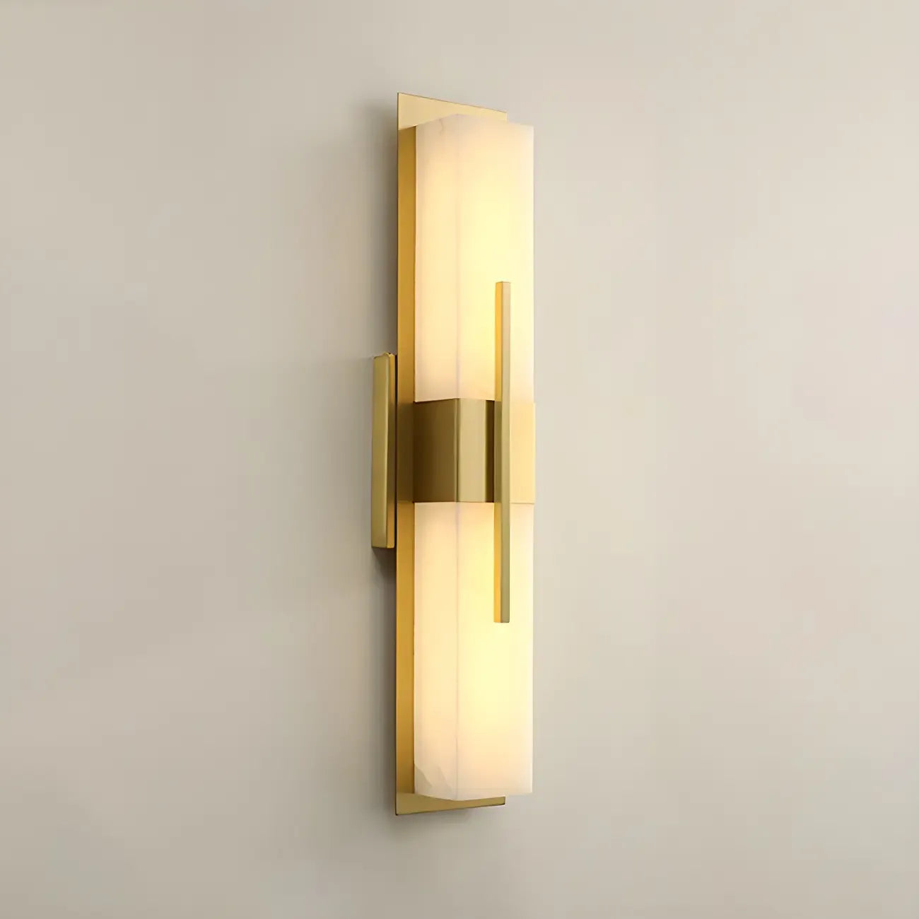 Modern Stone Up Down LED Wall Sconce for Bedroom