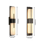 Modern Stone Up Down LED Wall Sconce for Bedroom