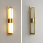 Modern Stone Up Down LED Wall Sconce for Bedroom